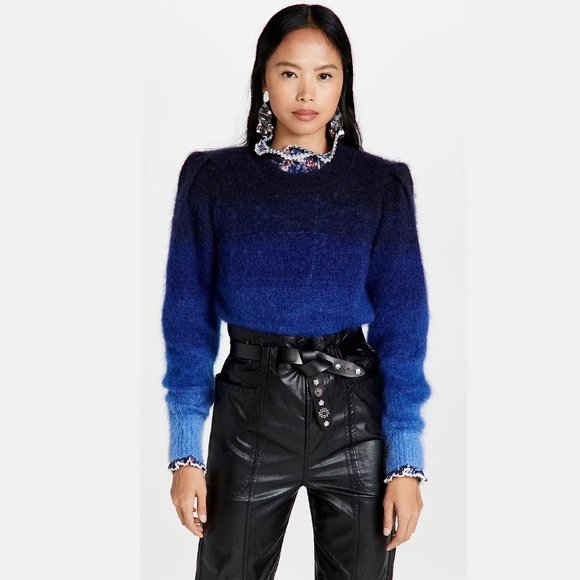 Isabel Marant Etoile Sweaters - Isabel Marant Etoile Pull Deniza‎ Sweater Navy Blue Ombré in Size 36